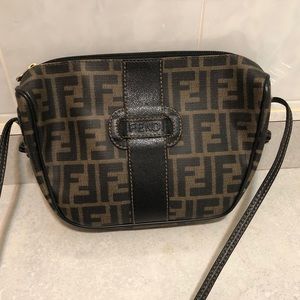 100% authentic vintage Fendi crossbody bag